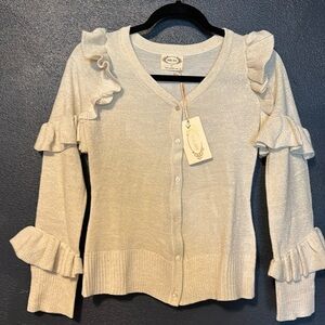 Joyfolie size 12 youth sweater NWT